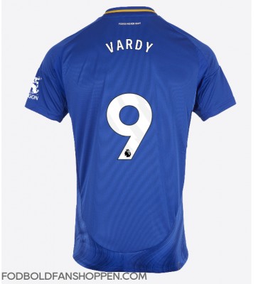 Leicester City Jamie Vardy #9 Hjemmebanetrøje 2024-25 Kortærmet